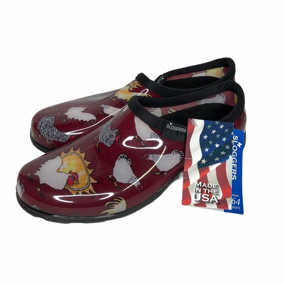 sloggers chicken clogs